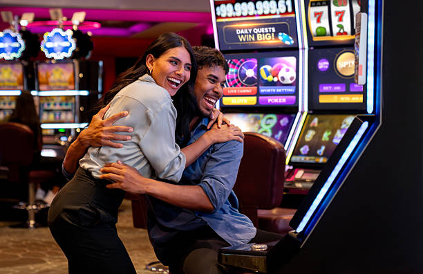 Live casino studio setup with multiple camera angles